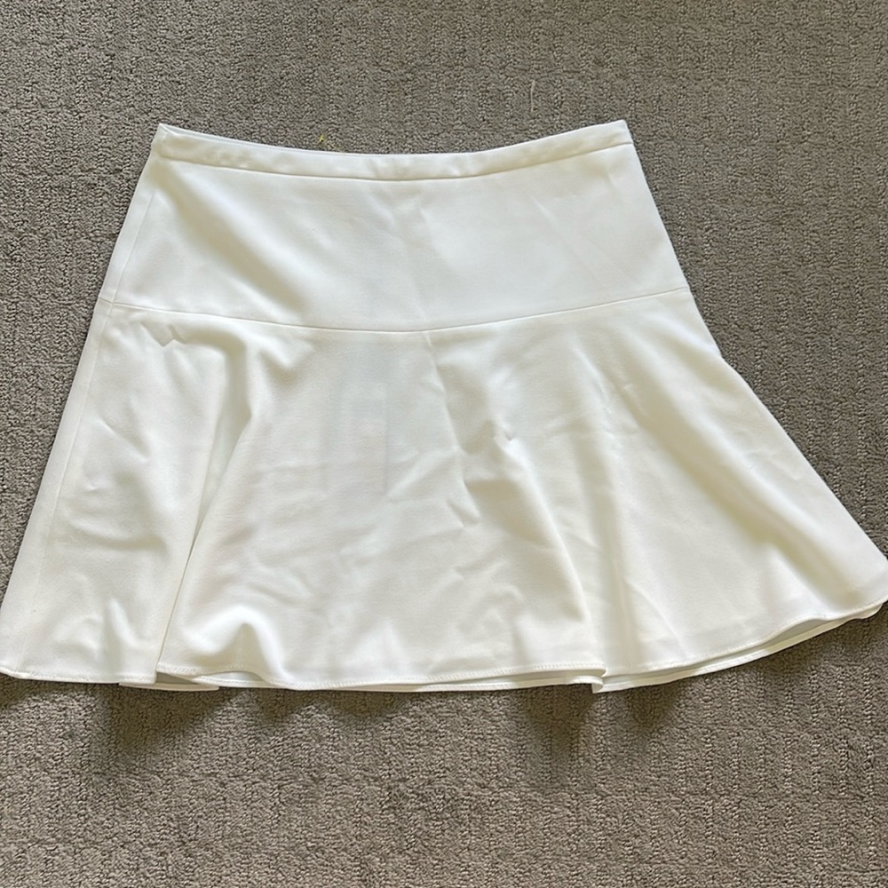 NWT BCBGMaxAzria White Lucy Skirt Size S